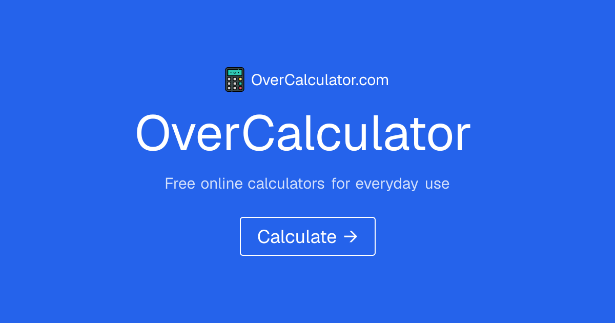 Over Calculator logo